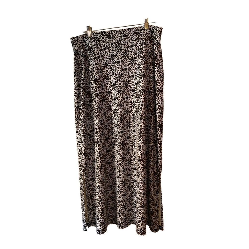 Talbots Woman Slit Hem Maxi Skirt X